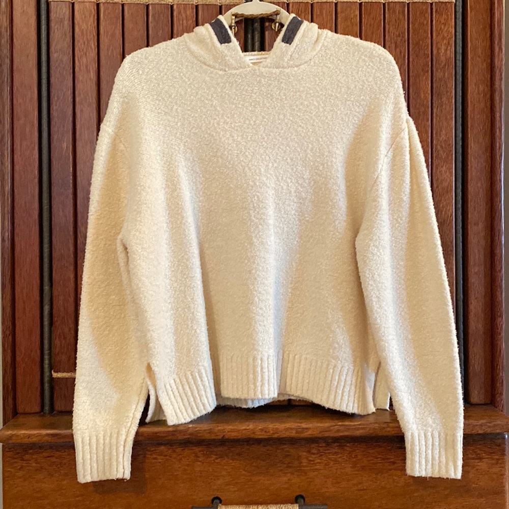 ZARA GIRLS’ CREAM LONG SLEEVE KNITWEAR